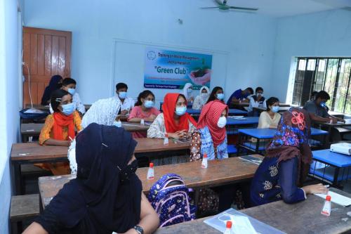 Training on waste management and formation of Green Club