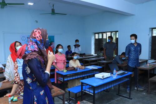 Training on waste management and formation of Green Club